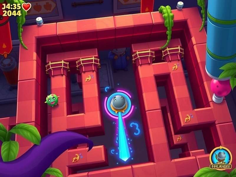 Jalebi Maze Conqueror gameplay screenshot